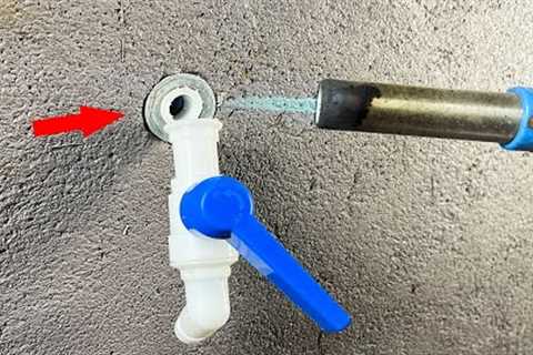 Great Tips For Plumbing! Simple But Effective Water Valve Repair Tips