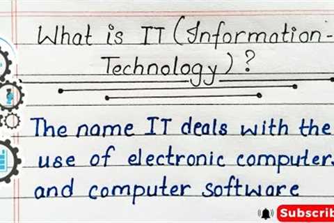 What is Information Technology? | IT Job Fields | Information Technology kya hai | What is IT ?
