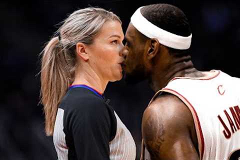 Rare NBA Moments With Female Referees!