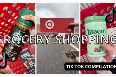 [TIKTOK COMPILATION ASMR] TARGET GROCERY SHOPPING &amp; RESTOCKING #26