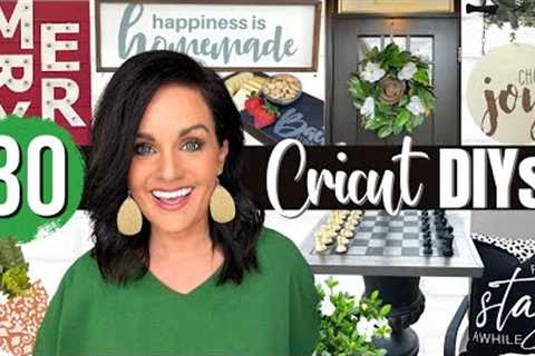 30 MIND BLOWING DIY Projects You Can Make w/ a CRICUT!