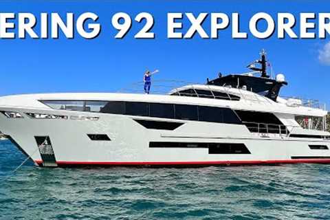 OUR YACHT Build UPDATE &amp; BERING 92 EXPLORER SuperYacht Tour / EXPEDITION Liveaboard Trawler