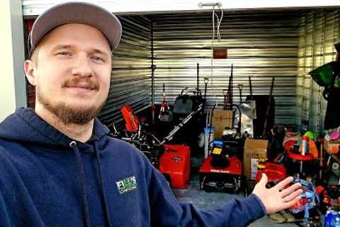 I Finally Made The Switch... Running Lawn Care Business Out Of A Storage Unit