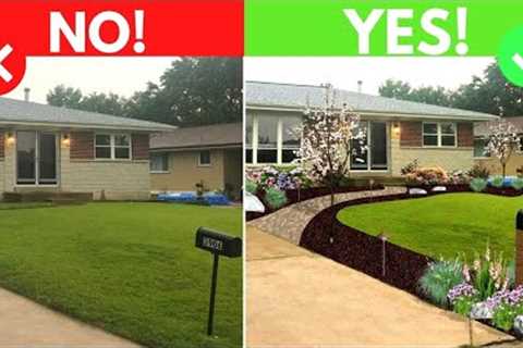 Curb Appeal on a BUDGET//This Is a GOOD One!