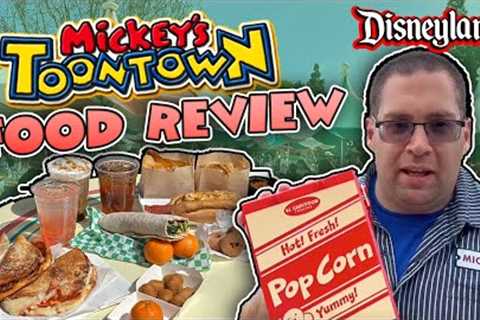 REVIEW - All The NEW Food from Mickey's Toontown in Disneyland