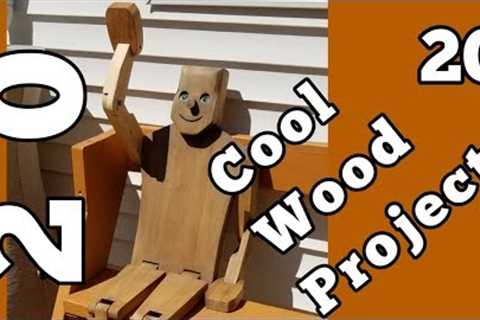 20 Cool Woodworking Project Ideas