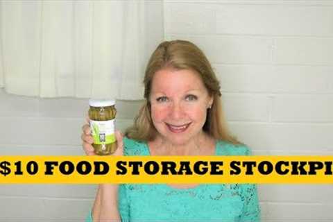 $10 Food Storage Stockpile Prepper Pantry Finds Dollar Tree
