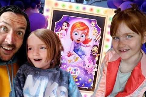 A for ADLEY - MOViE DAY 💜  a Best Day Ever at the Purple Carpet Party with Friends &amp; Rainbow..