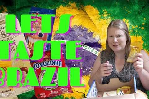 Universal Yums Subscription Unboxing - Taste Testing Snacks from Brazil 2023