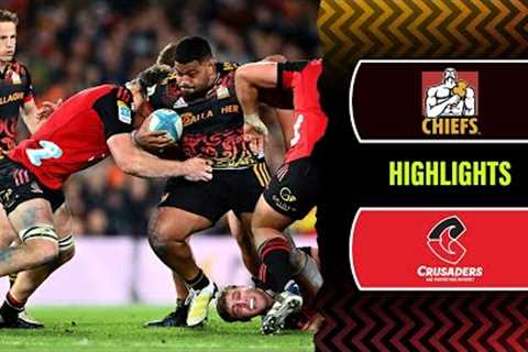 Super Rugby Pacific 2023 | Chiefs v Crusaders | Rd 10 Highlights