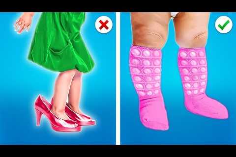 Viral Parenting Tips You Must Know! || Rich Vs Broke, DIY Appliances &amp; Gadgets by Crafty Panda..