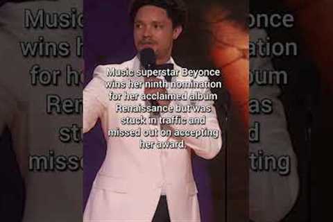 Beyonce caught in traffic and misses out on her award