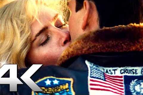 TOP GUN Take My Breath Away Kiss Scene 4K ᴴᴰ
