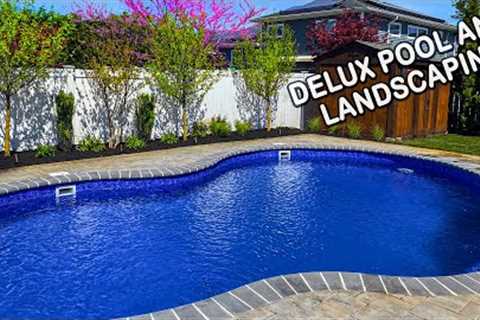 The Best Landscaping plants around a POOL Ever - A wall of privacy