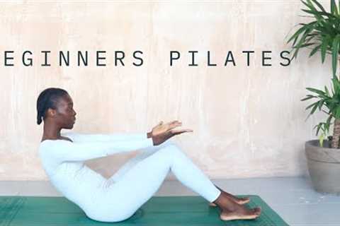 45MIN FULL BODY PILATES WORKOUT FOR BEGINNERS -  GET STRONGER AND MORE FLEXIBLE