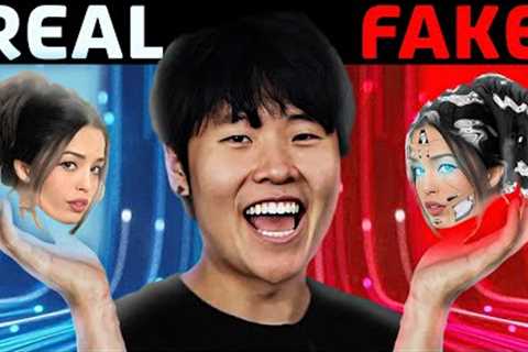 I used Artificial Intelligence to clone my friends for a Gameshow...