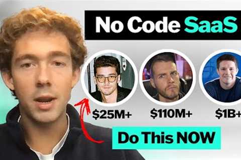 No Code SaaS Will Make You Rich In 2023 - Here's How