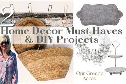 12 Home Decor Must Haves &amp; DIY Projects! Some FREE!