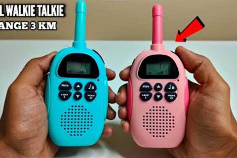 Best Walkie Talkie Range 3km Unboxing &amp; Testing - Chatpat toy tv