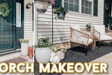 DIY FRONT PORCH MAKEOVER | DECORATING IDEAS | LANDSCAPING | HOUSE PROJECTS