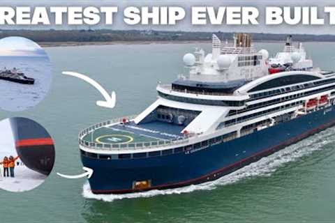 The world's most EXCLUSIVE cruise ship! - you have to see Ponant Le Commandant Charcot!