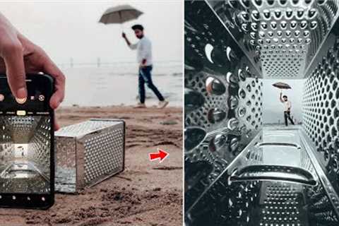 Crazy Mobile Photography Ideas 💡 With Kitchen Item 🔥 #shorts