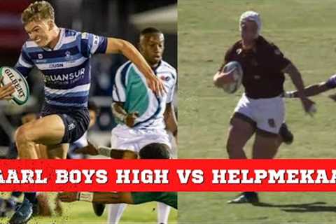 Intense Rugby Battle: Paarl Boys High vs Helpmekaar | Brutal Physicality