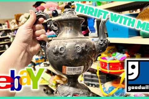 They Just Kept Bringing Cart AFTER CART ! - Thrift With Me At Goodwill