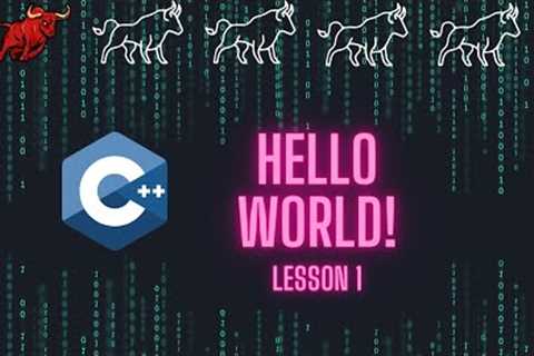 Basics of C++ | Download Codeblocks | Hello World! | Programming tutorial for beginners [Lesson 1]