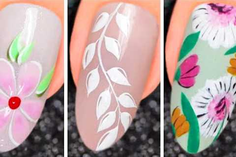 Nail Art Designs Easy | Diy Nail Art❤️💅How to Paint your | Gel Nails At Home| Nail art tutorial..