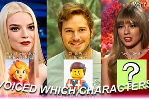 Celebrities Behind These Nostalgic and New Iconic Character Voices