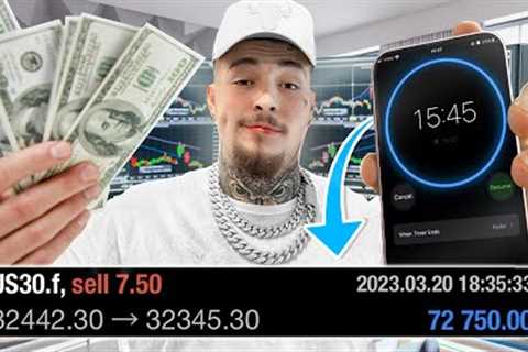 Making $70,000 In ONLY 15 Minutes Trading FOREX