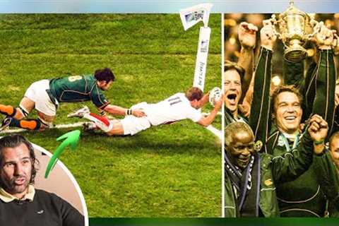 The tackle that WON South Africa the Rugby World Cup