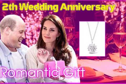 Prince william's SURPRISE GIFT For Princess Catherine On 12th Wedding Anniversary