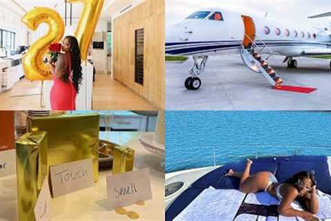 De’arra 27th Birthday | Surprised With A Private Flight, 5 Senses Gifts, Chef and MORE