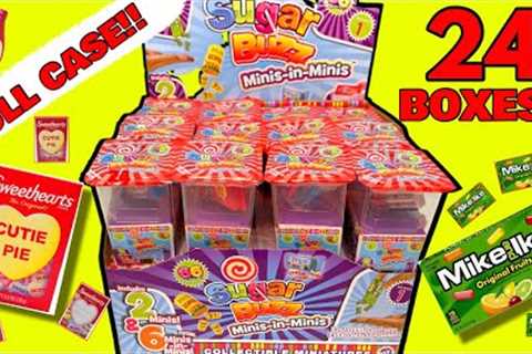 UNBOXING A FULL CASE SUGAR BUZZ!! MINI-IN-MINIS BLIND BAG OPENING 24 BOXES!!