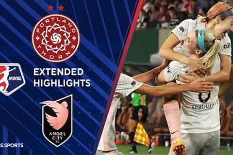 Portland Thorns vs. Angel City: Extended Highlights | NWSL | CBS Sports Attacking Third