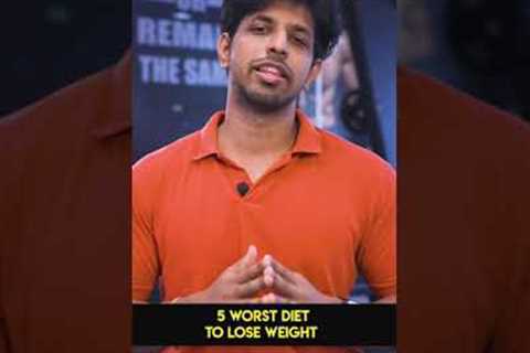 Weight loss panna try panrigala? Itha 5 worst diet maittum try pannathiga ❌