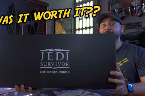 Star Wars Jedi Survivor Collectors Edition PS5 Unboxing!