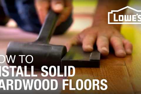 How to Install Solid Hardwood Floors