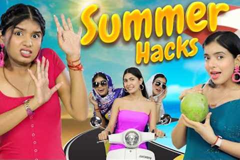 9 Life Saving Summer Hacks | Indians During Summer | Anaysa