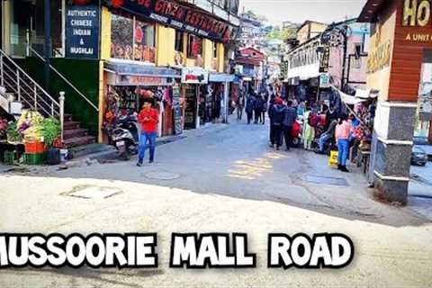 Mussoorie Mall Road Construction Update | Picture Palace Entry is OK | Vlog 1 #mussooriemallroad