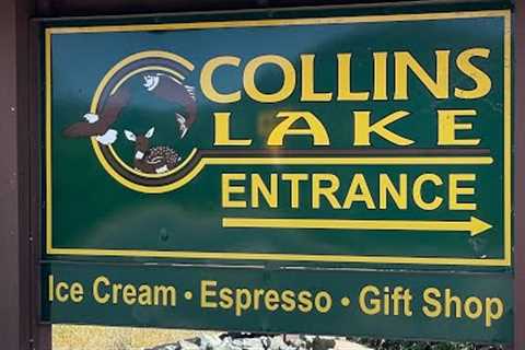 Collins Lake Trout Fishing; Trolling with Gill Villain Tackle #troutfishing #fishing