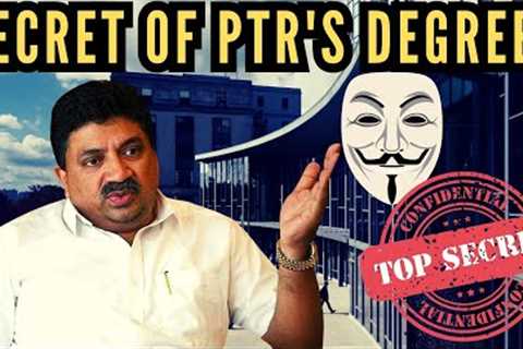 The truths about Palanivel Thiagarajan, Finance Minister of TN, his education, career and pedigree