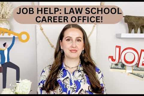 Law School CAREER OFFICE: Take ADVANTAGE of these Three Opportunities! LAWYER Explains!