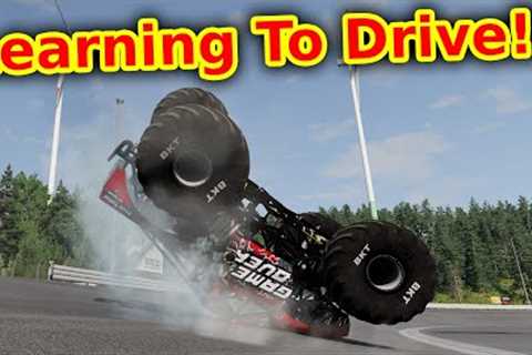 Learning To Drive A Monster Truck - Beamng Drive