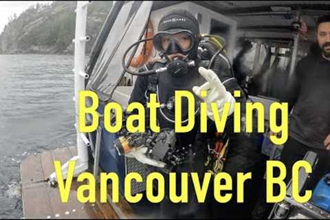 Scuba Diving HMCS Annapolis &amp; Halkett Wall in Howe Sound with Sea Dragon Charters