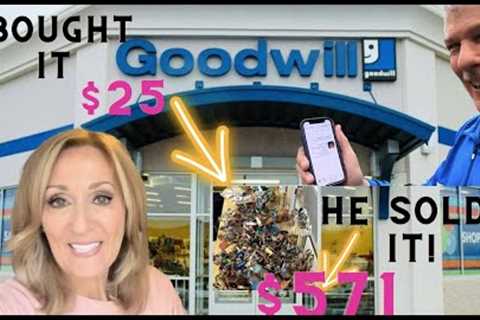 Ebay Reseller Couple Turns Goodwill Purchase Into Gold|