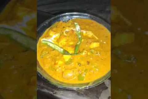 MOST DELICIOUS RESTAURANT STYLE KADHAI PANEER😋 #shorts #food #asmr #indian