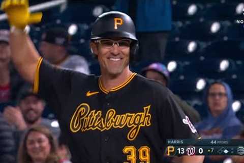 Drew Maggi Hits First RBI Single, Doubles Next At-bat in MLB Play After 13 Years in Minors